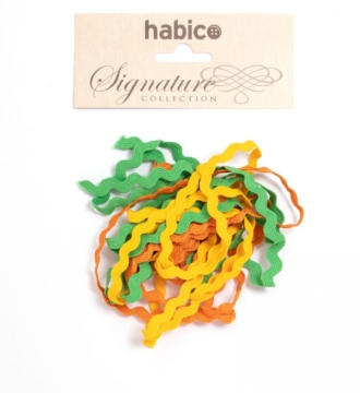 Habico Citrus Ric Rac - 3 colours x 1m