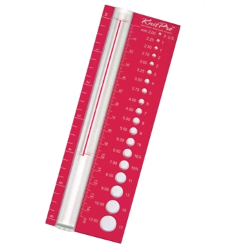 Knit Pro Needle View Sizer