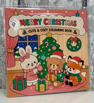 Merry Christmas Cute and Cosy Colouring Book