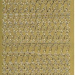 DD1552 - Number Peel Offs