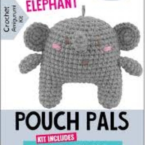 The Knitty Critters Amigurumi Crochet Kit - Pouch Pals