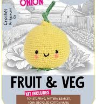 The Knitty Critters Amigurumi Crochet Kit - Fruit and Veg